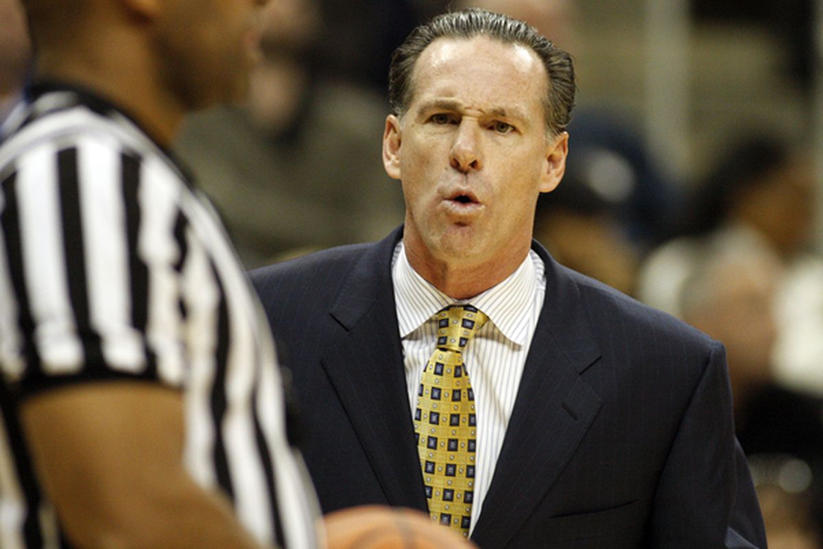 Pittsburgh Panthers head coach Jamie Dixon (Photo by Justin K. Aller/Getty Images)