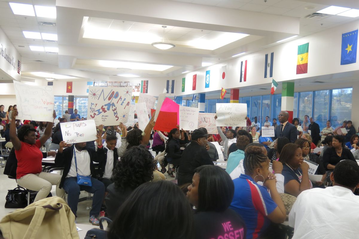 Protests over the state takeover of American Way Middle School in 2014, which is in Rep. Raumesh Akbari's district in Memphis, motivated her to file legislation designed to limit the power of the state's Achievement School District.