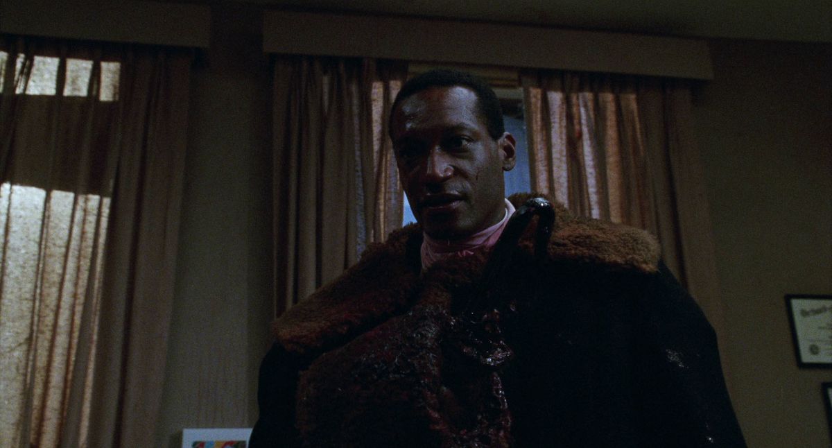Tony Todd as Candyman in Canydman (1992).