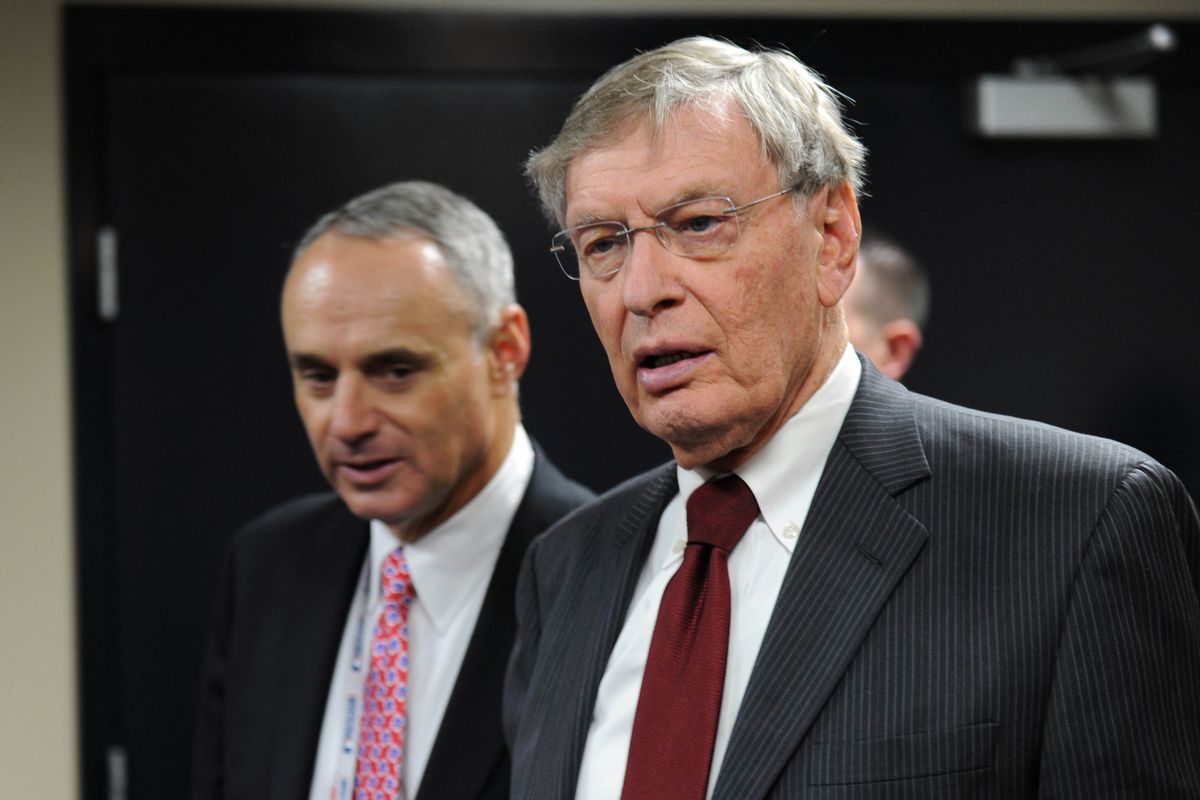 Rob Manfred takes over for Bud Selig as commissioner of baseball