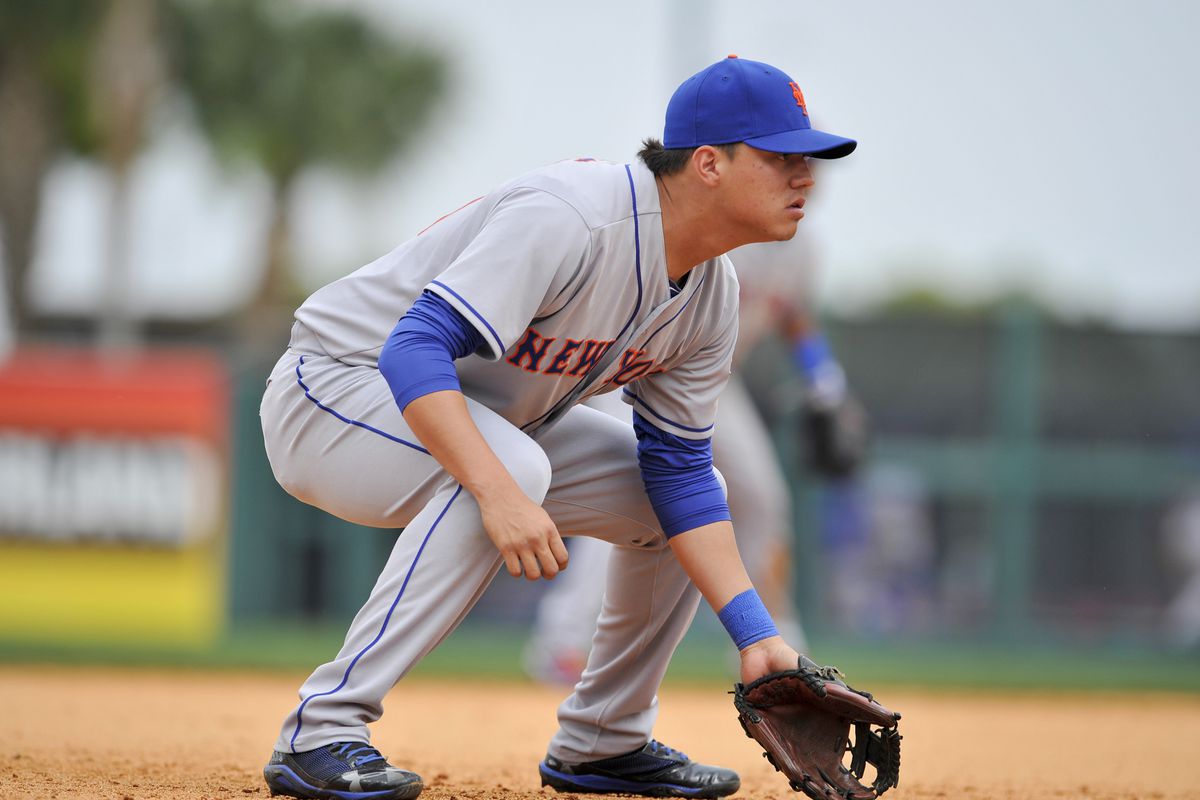 Wilmer Flores went deep on Monday