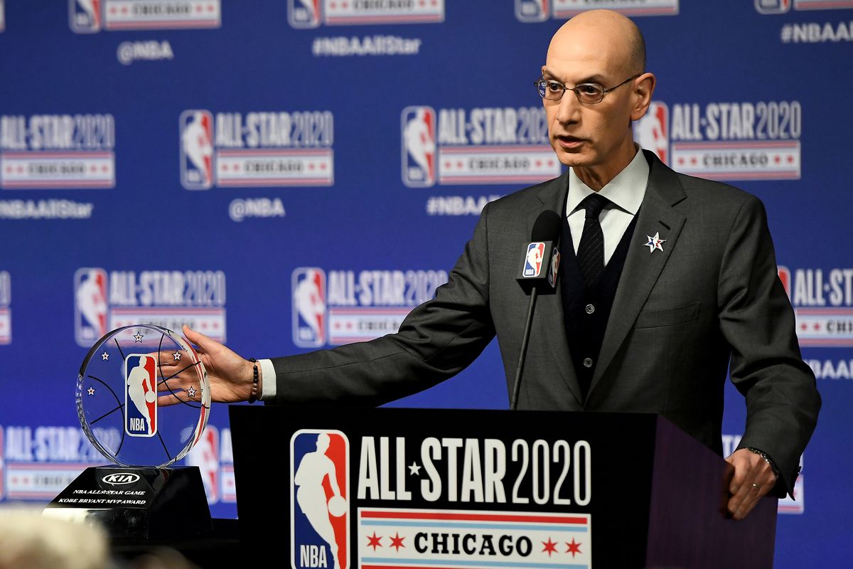 2020 NBA All-Star - NBA Commissioner Adam Silver Press Conference