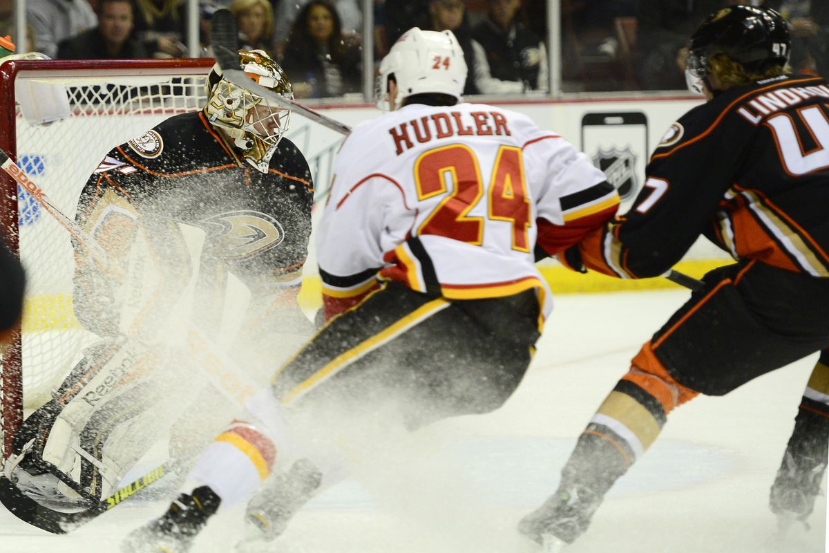 Spoiler Alert: The Flames lost that game in Anaheim