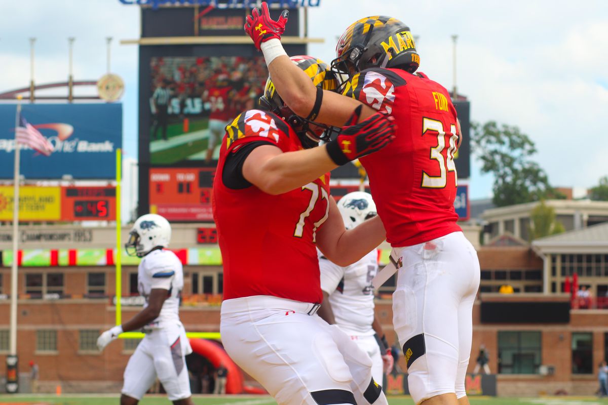 Scenes from Maryland football’s blowout win over Howard