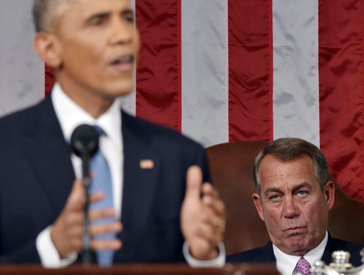 President Obama Delivers State Of The Union Address