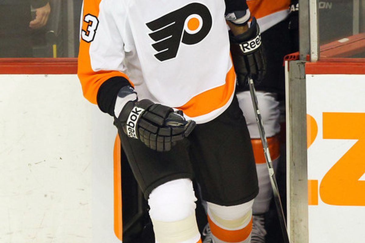 Pavel Kubina was traded by the Tampa Bay Lightning to the Philadelphia Flyers on Saturday, February 18th.