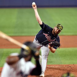Ian Anderson, Braves’ starting pitcher on Friday