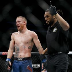 Justin Gaethje gets a point taken away at UFC on FOX 29.
