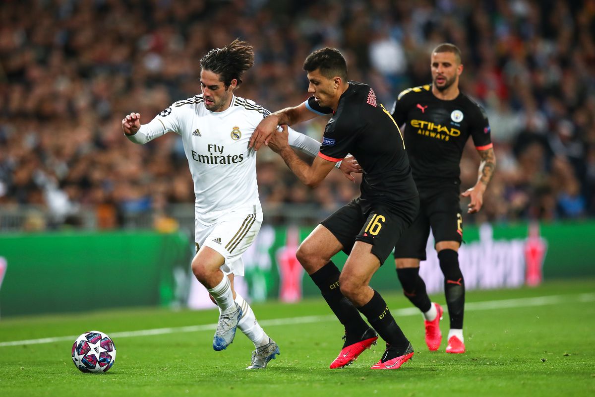 Real Madrid v Manchester City - UEFA Champions League Round of 16: First Leg