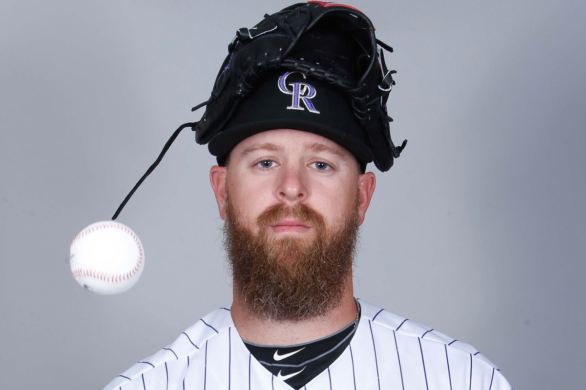 You could probably hide a small family in Justin Miller's beard.