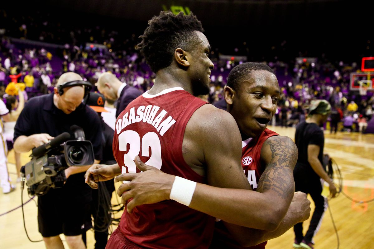 Retin Obasohan's 35 and Justin Coleman's 21 lead Tide to an upset in Baton Rouge