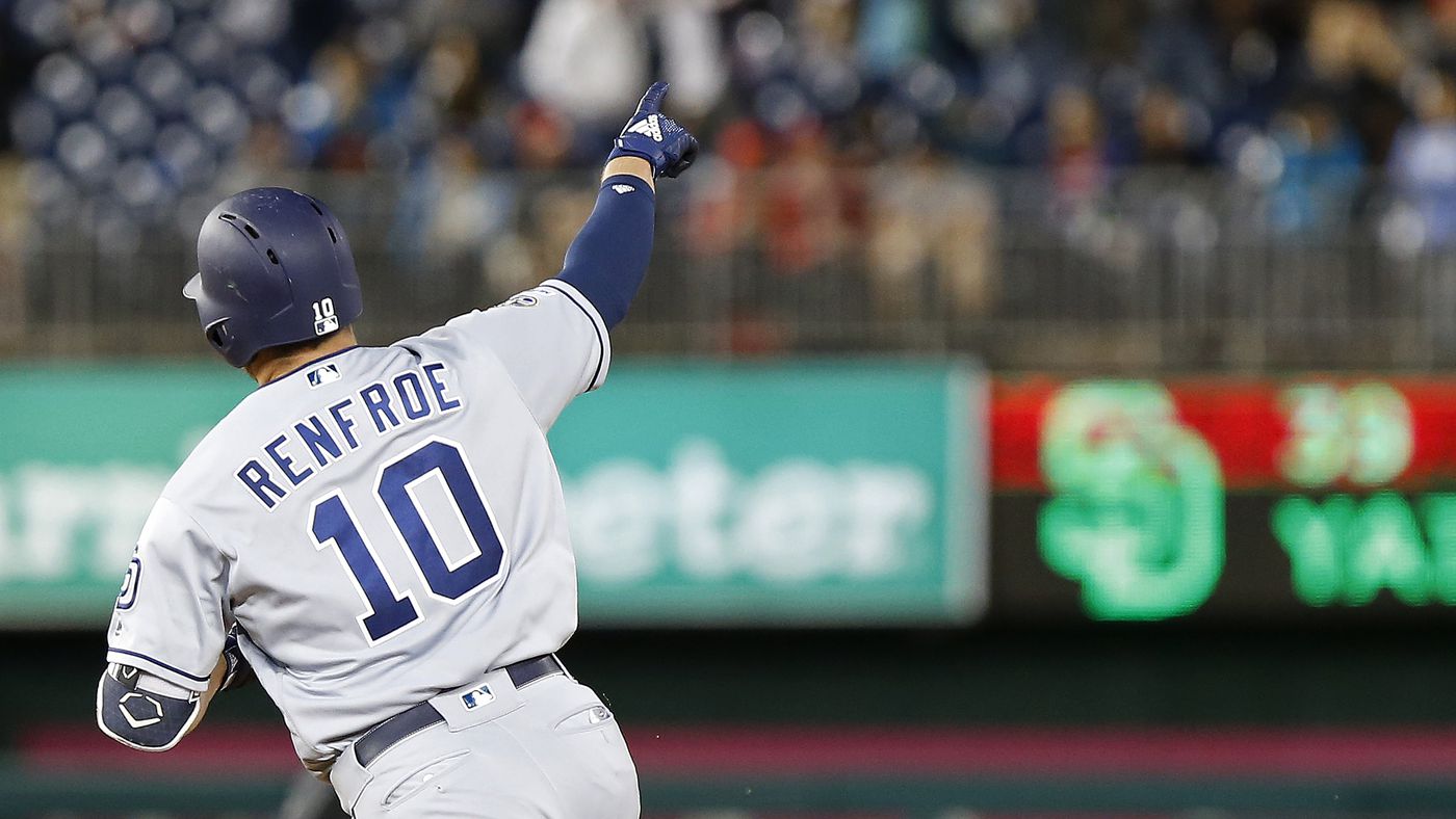 Renfroe hits game-ending grand slam, Padres beat Dodgers 8-5