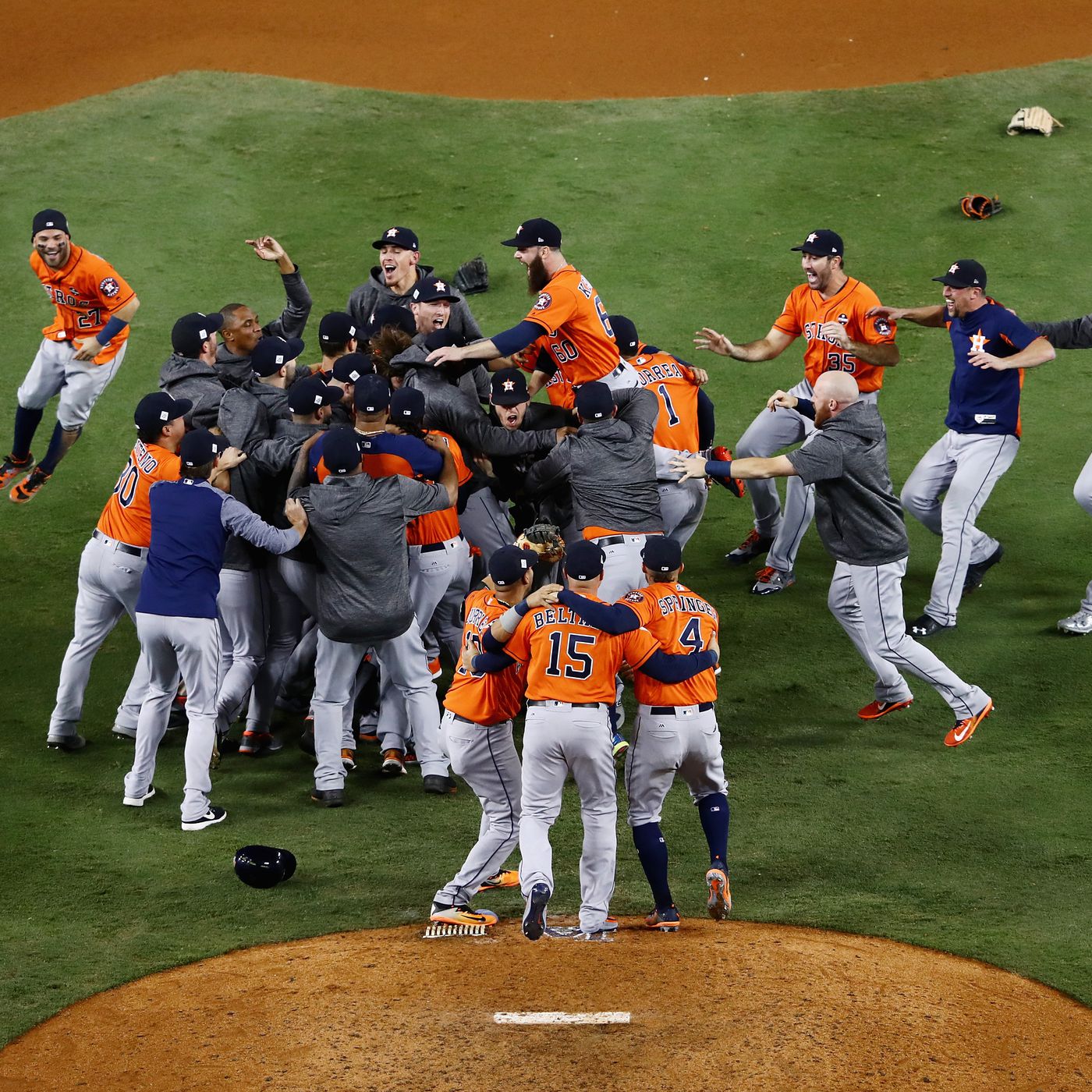 The Houston Astros started from the bottom, and now they're World 