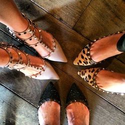 The day before the party, Speer's Instagram hinted at a Valentino studded affair.