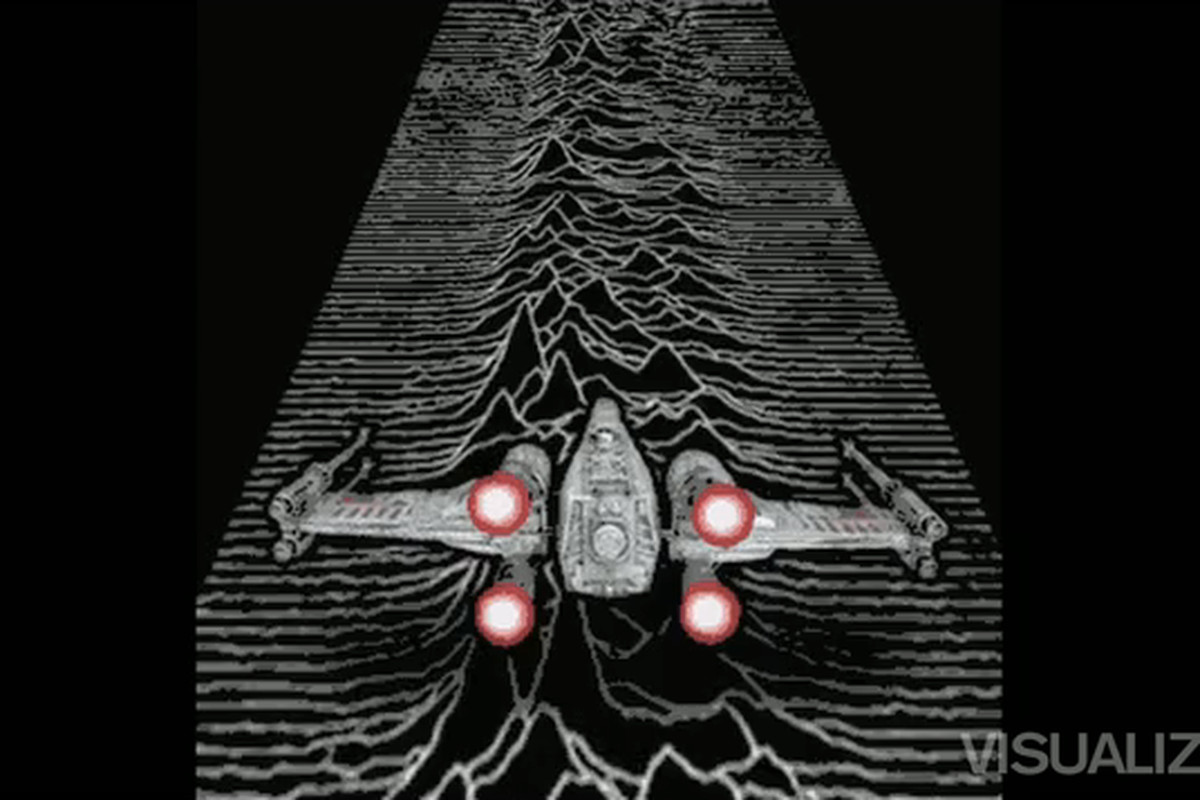 Unknown Pleasures X-Wing
