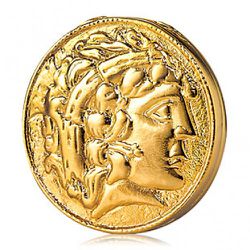 Estee Lauder has recently relaunched their iconic Youth Dew fragrance. The solid version comes inside this gorgeous Roman coin-inspired compact.<br /><br /><a href="http://www.esteelauder.com/products/2042/Product-Catalog/Fragrance/Tools-More/Solid-Perfum