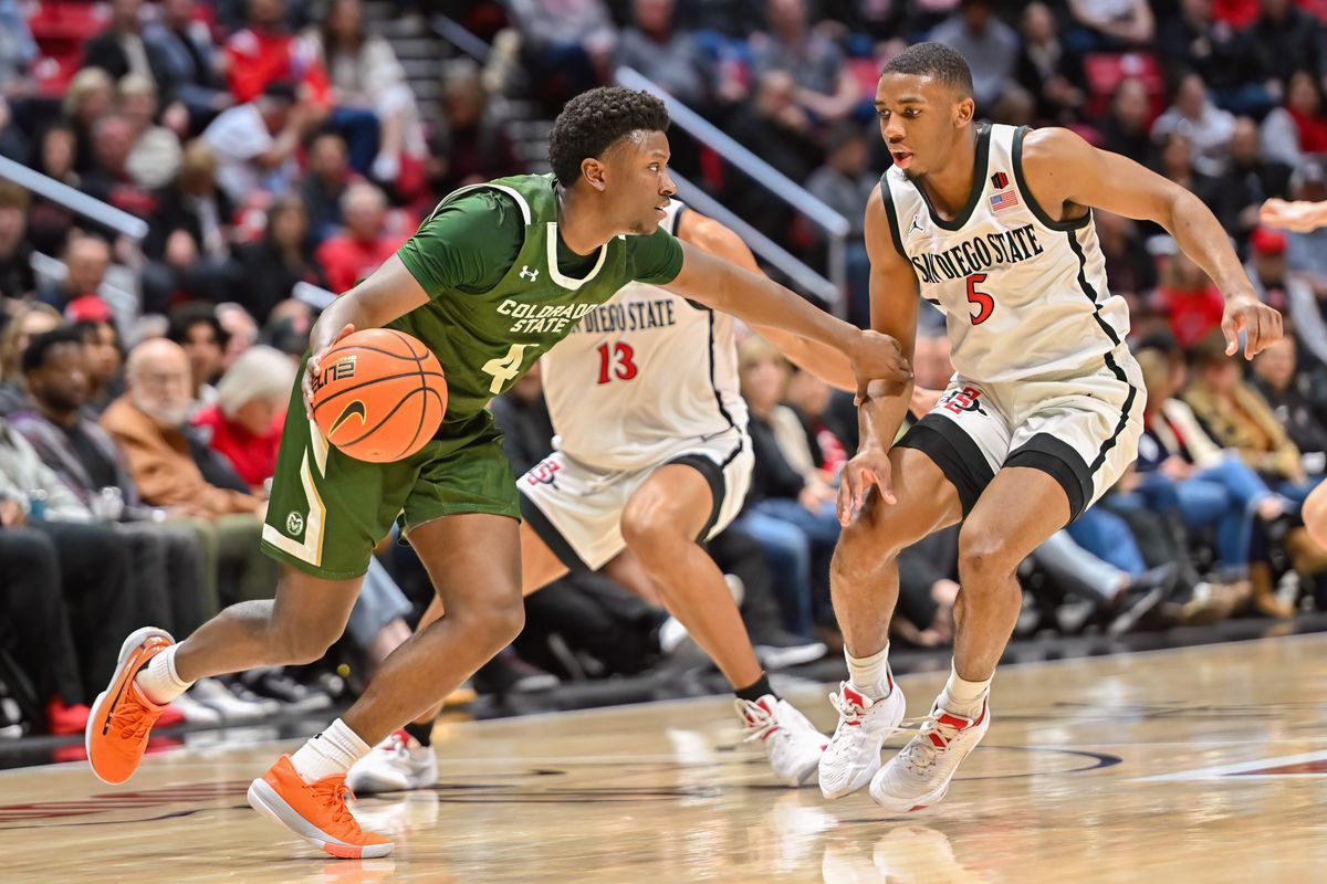 COLLEGE BASKETBALL: FEB 21 Colorado State at San Diego State