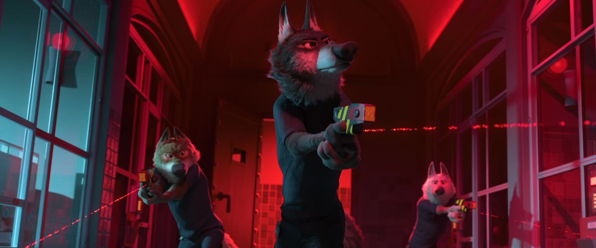 wolf guards in zootopia