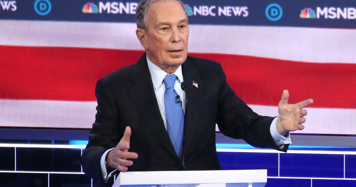 Bloomberg debate video would violate Twitter’s deepfake policy, but not Facebook’s thumbnail