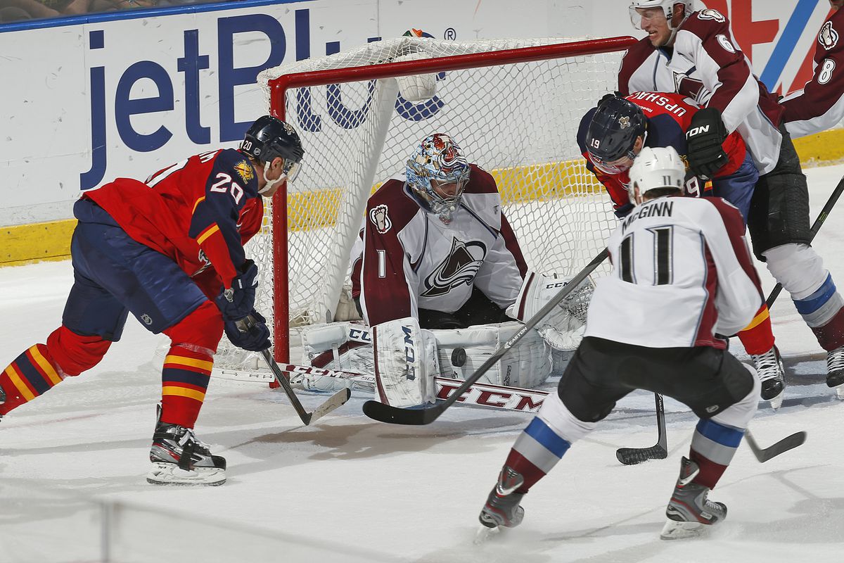 The Panthers will need to crash the Avalanche net and start digging for goals.