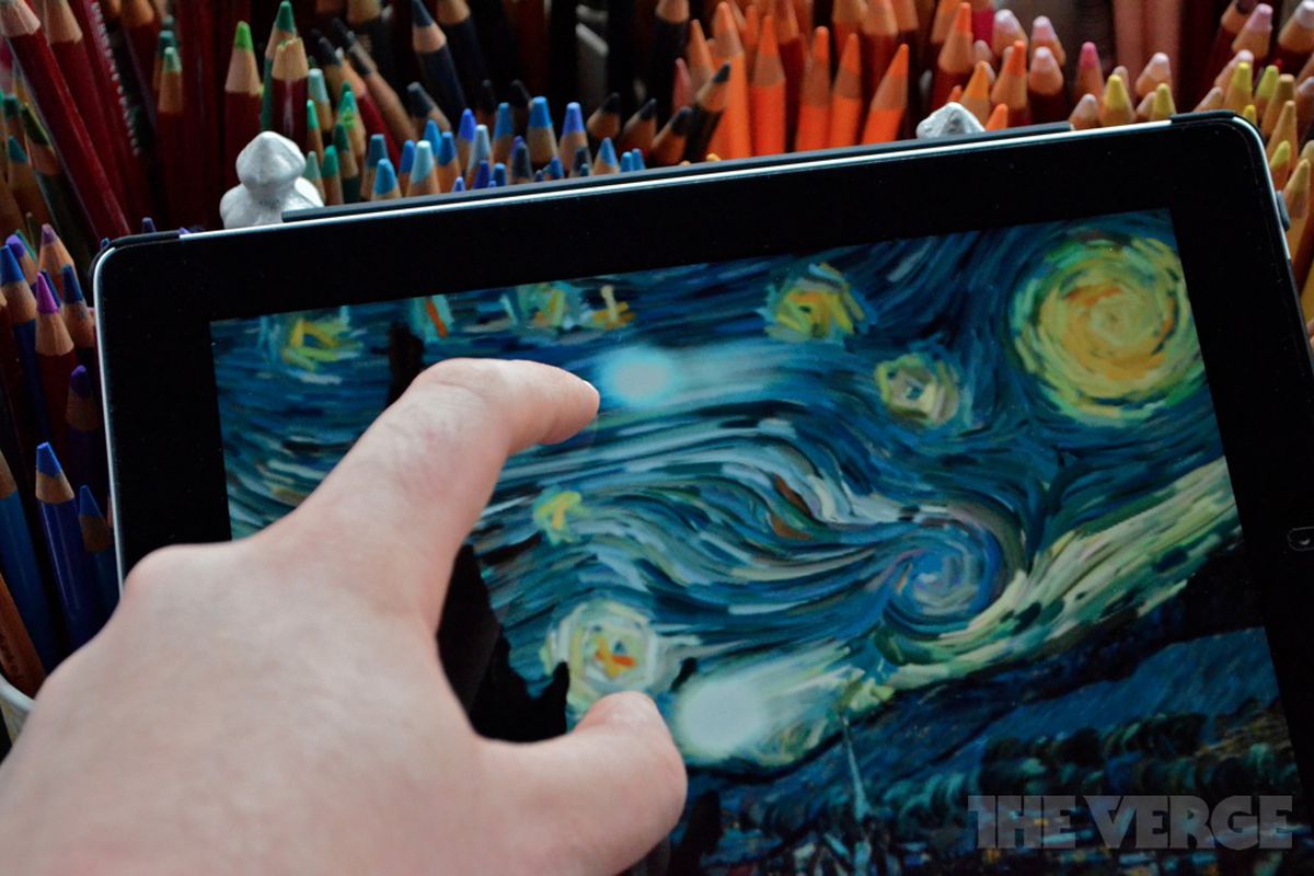 Starry Night interactive for iPad