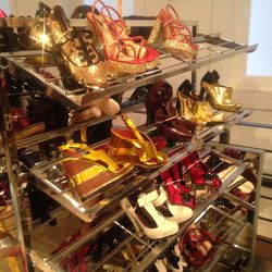 The sample shoe section