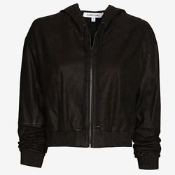 <b>Elizabeth and James</b>, <a href="http://www.intermixonline.com/product/elizabeth+and+james+cropped+hooded+leather+jacket.do?sortby=ourPicks&CurrentCat=105320">$895</a>