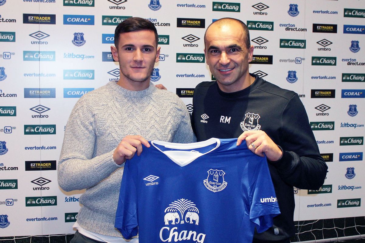 Everton Unveil New Signing Shani Tarashaj