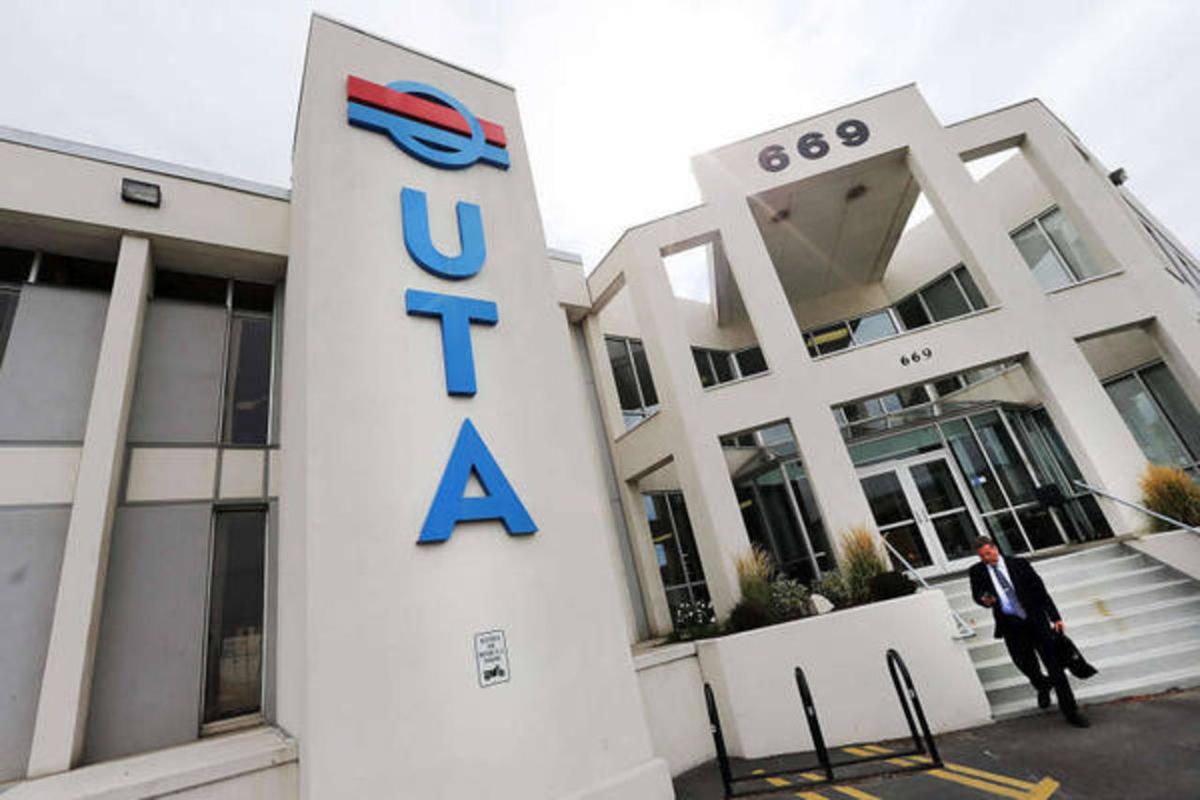 FILE — UTA offices Wednesday, Aug. 27, 2014. The Utah Transit Authority abruptly canceled a competitive bid in September after two of its board members traveled with state legislators to Switzerland where they met with one of the prospective bidders.