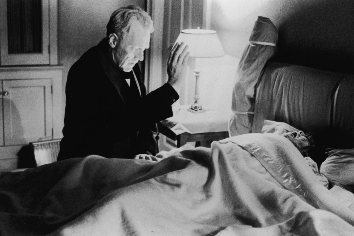 Alex Von Sydow &amp; Linda Blair In ‘The Exorcist’