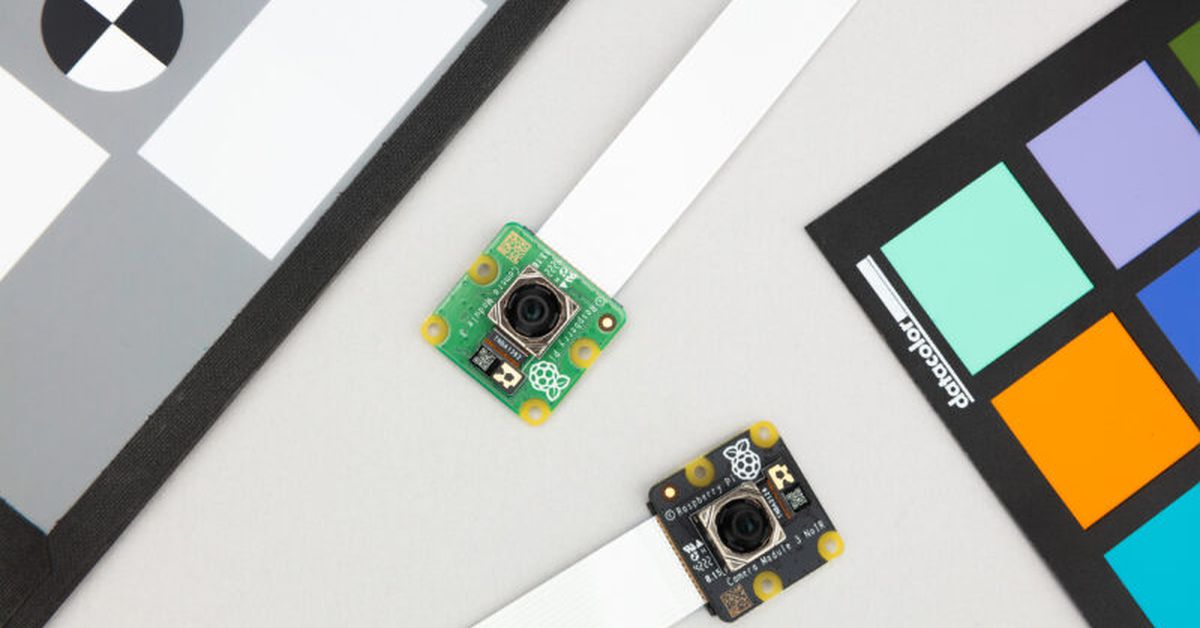 Raspberry Pi launches higher resolution camera module, now with autofocus