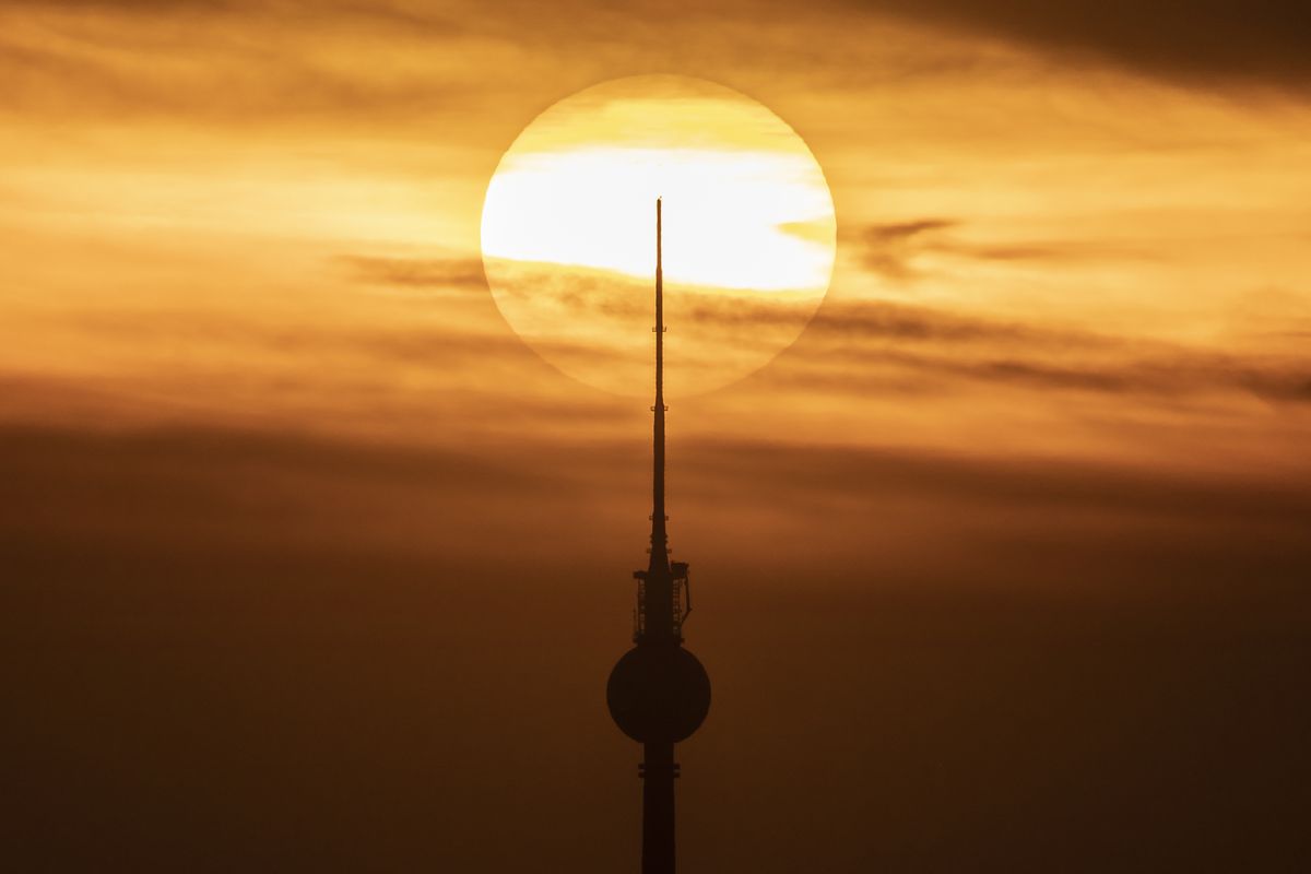 Sunset In Berlin