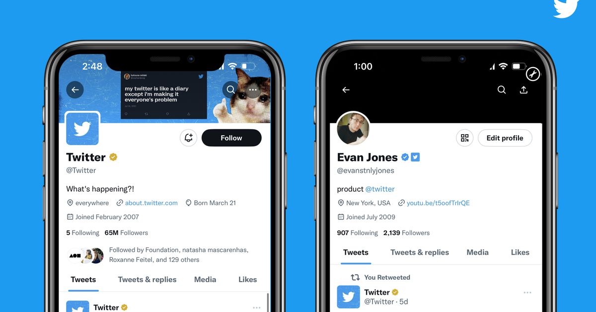 Twitter announces “Blue for Business” to help identify brands and their employees
