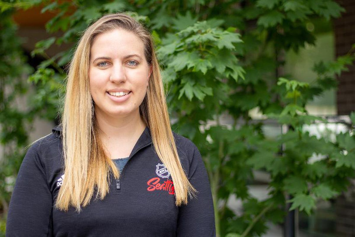 Seattle Kraken Director of Hockey Strategy and Research Alexandra Mandrycky