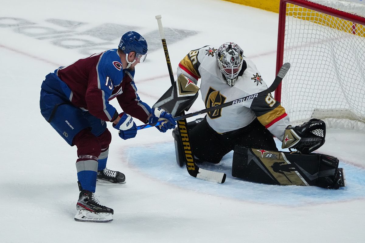 NHL: Stanley Cup Playoffs-Vegas Golden Knights at Colorado Avalanche