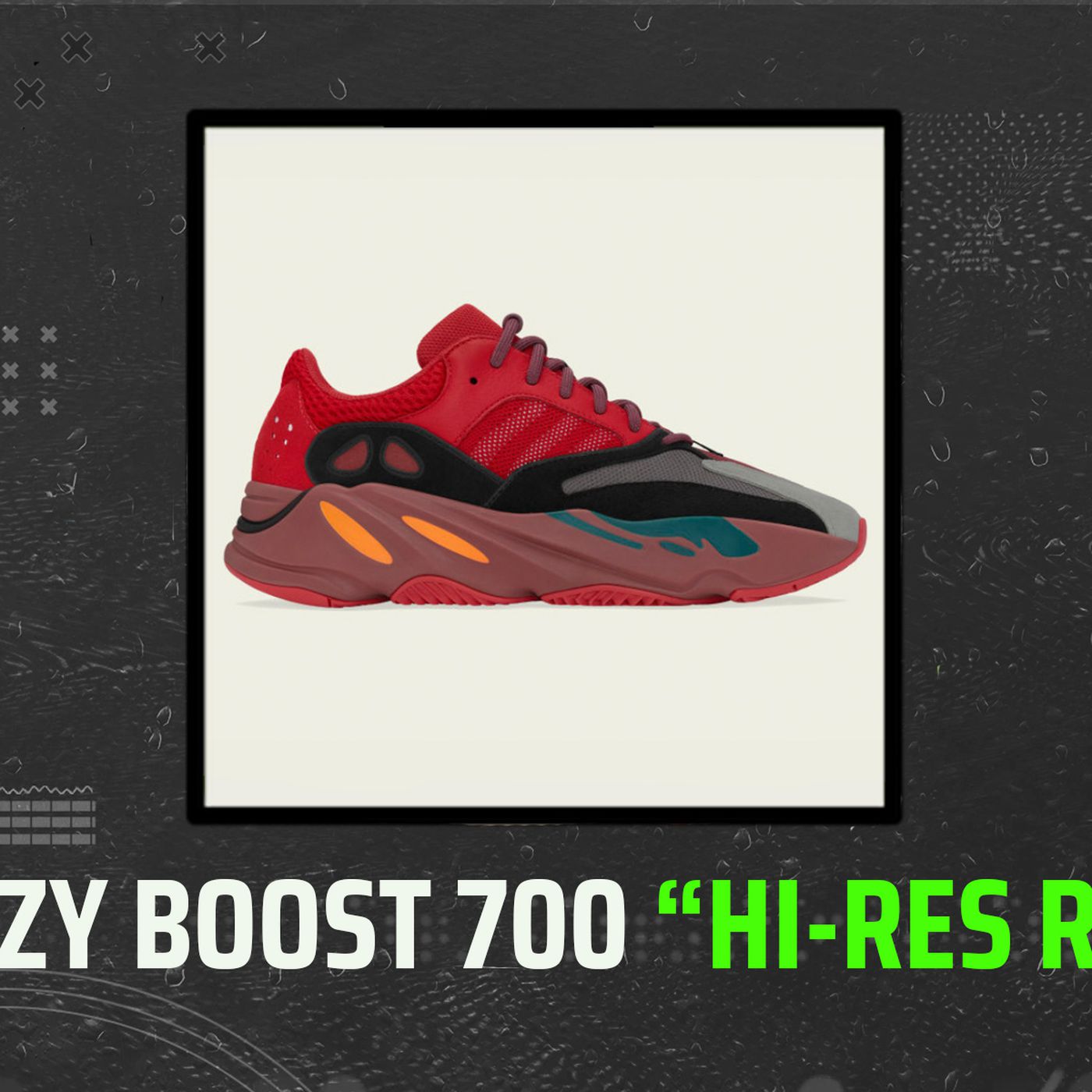 Reflectie Geheugen Vervolgen Yeezy Boost 700 Hi-Res Red: Sneaker Release Date, Price, Where To Buy -  DraftKings Network