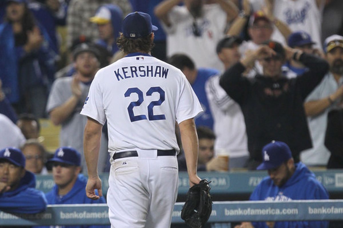 There have been many reasons to give an ovation to Clayton Kershaw, especially against the Giants.