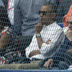 Cuban President Raul Castro, right, U.S. President Barack Obama, and first lady Michelle Obama watch a baseball match between the Tampa Bay Rays and the Cuban national team in Havana, Cuba, Tuesday, March 22, 2016. The crowd roared as Obama and Cuban President Raul Castro entered the stadium and walked toward their seats in the VIP section behind home plate. It's the first game featuring an MLB team in Cuba since the Baltimore Orioles played in the country in 1999. 