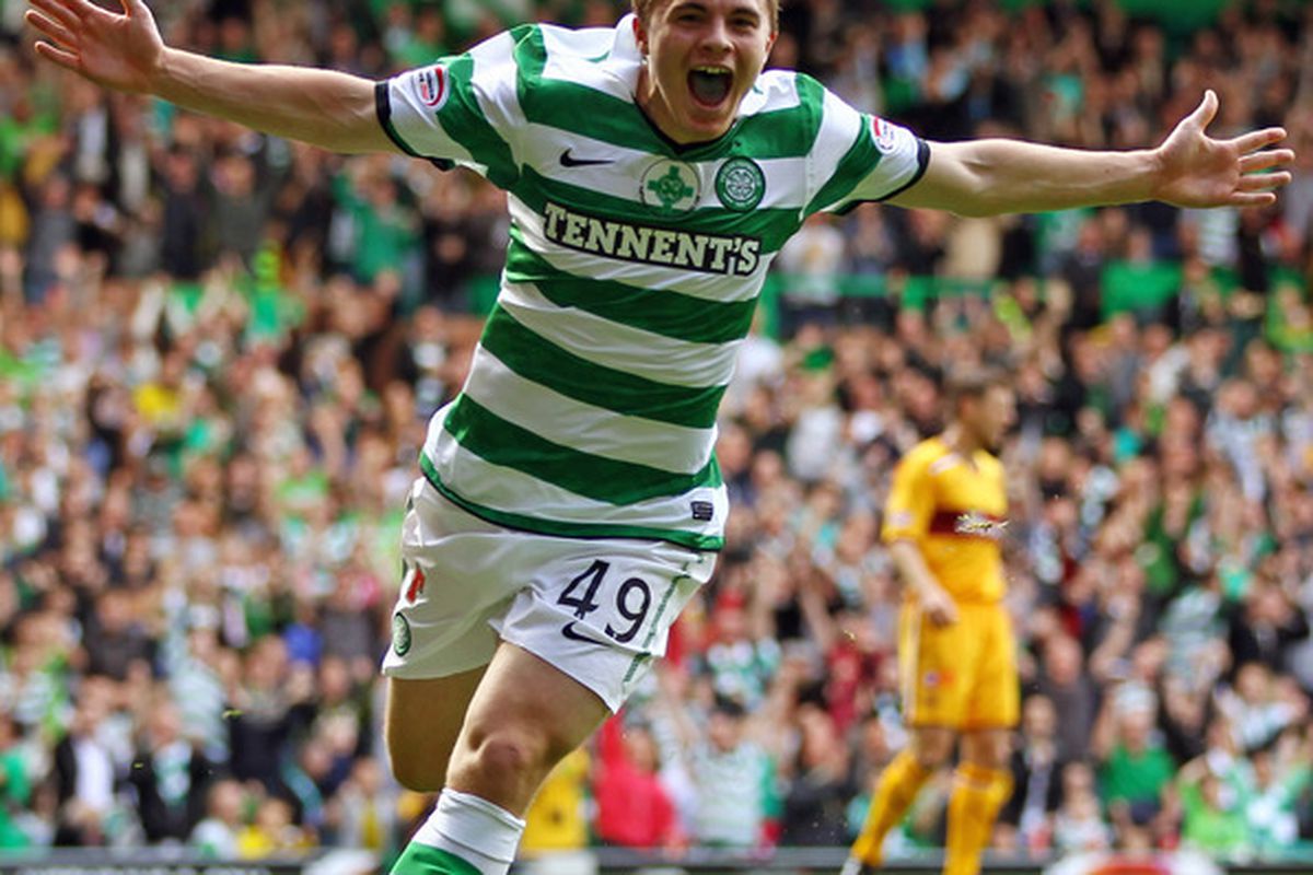 James Forrest just found out Scottish football is still a thing too