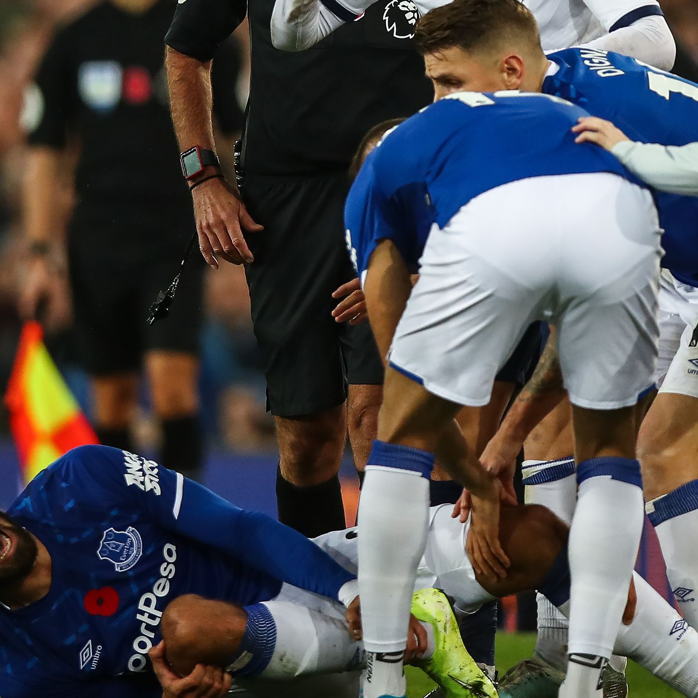 Bourgeon gordijn parachute Sympathy should lie solely with André Gomes after dreadful injury - Royal  Blue Mersey