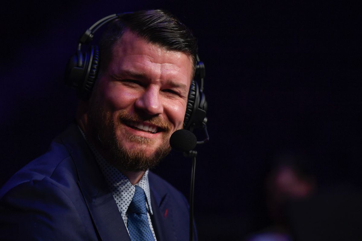 Michael Bisping during a UFC Fight Night in Jacksonville last year. 