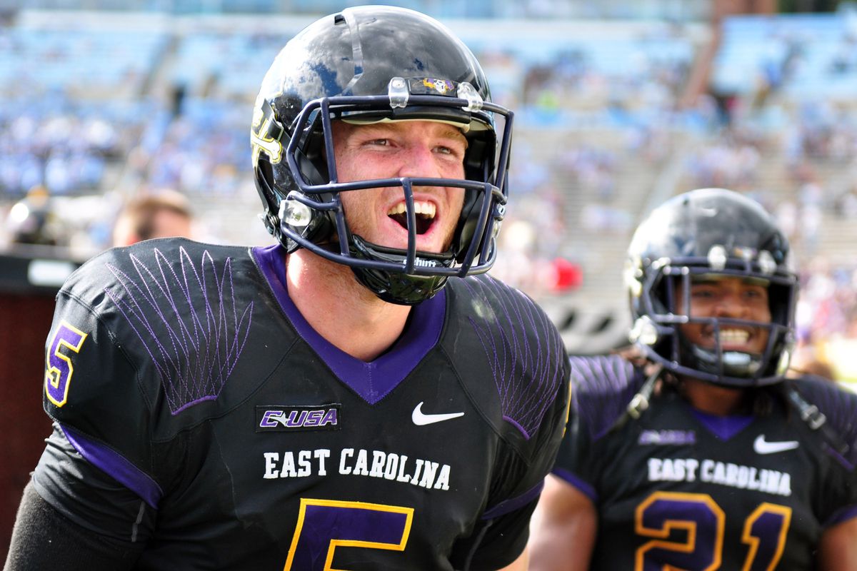 ECU quarterback Shane Carden has ECU in the driver's seat for a strong AAC debut. 