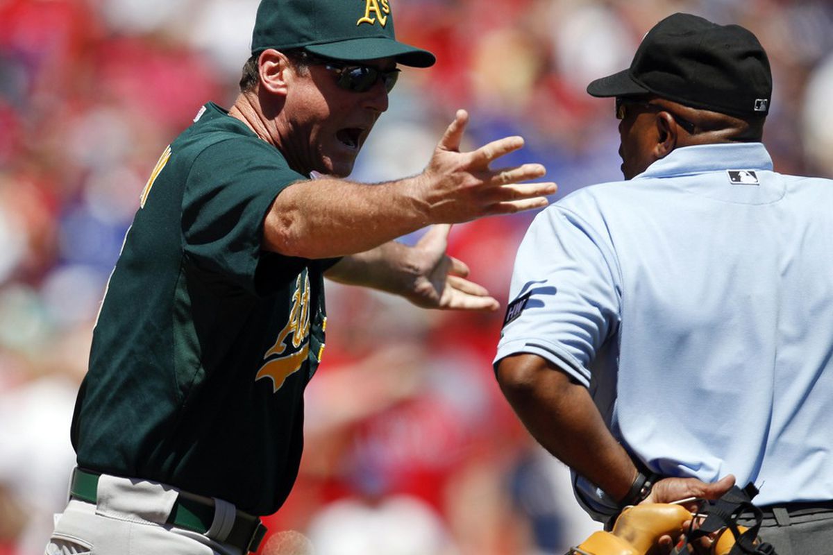 Atta Bob! Don't worry, your A's won anyway. Because they are kind of awesome. I love this year. 