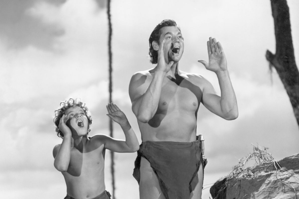 Johnny Weismuller as Tarzan