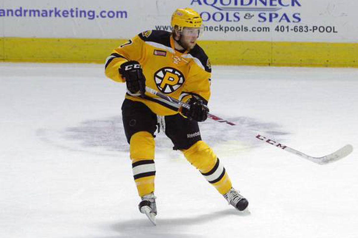 Photo from the Providence Journal courtesy of the Providence Bruins