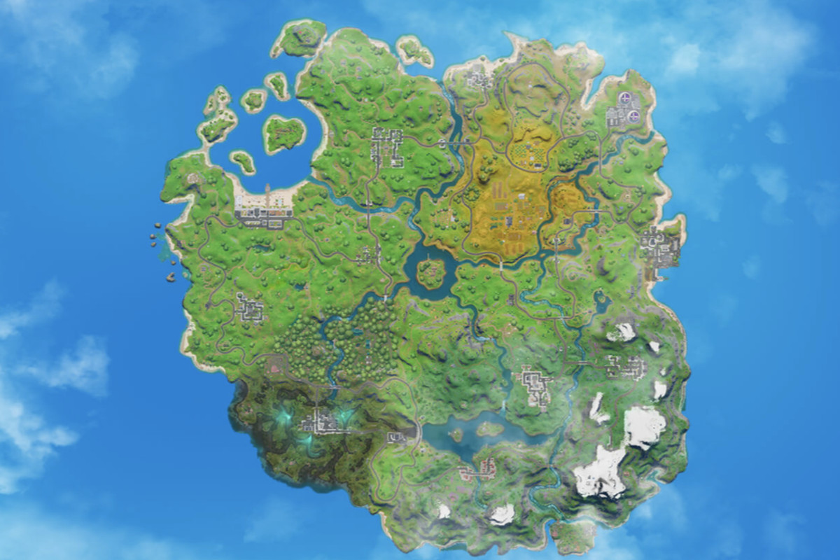 New Fortnite Update Map Chapter 3