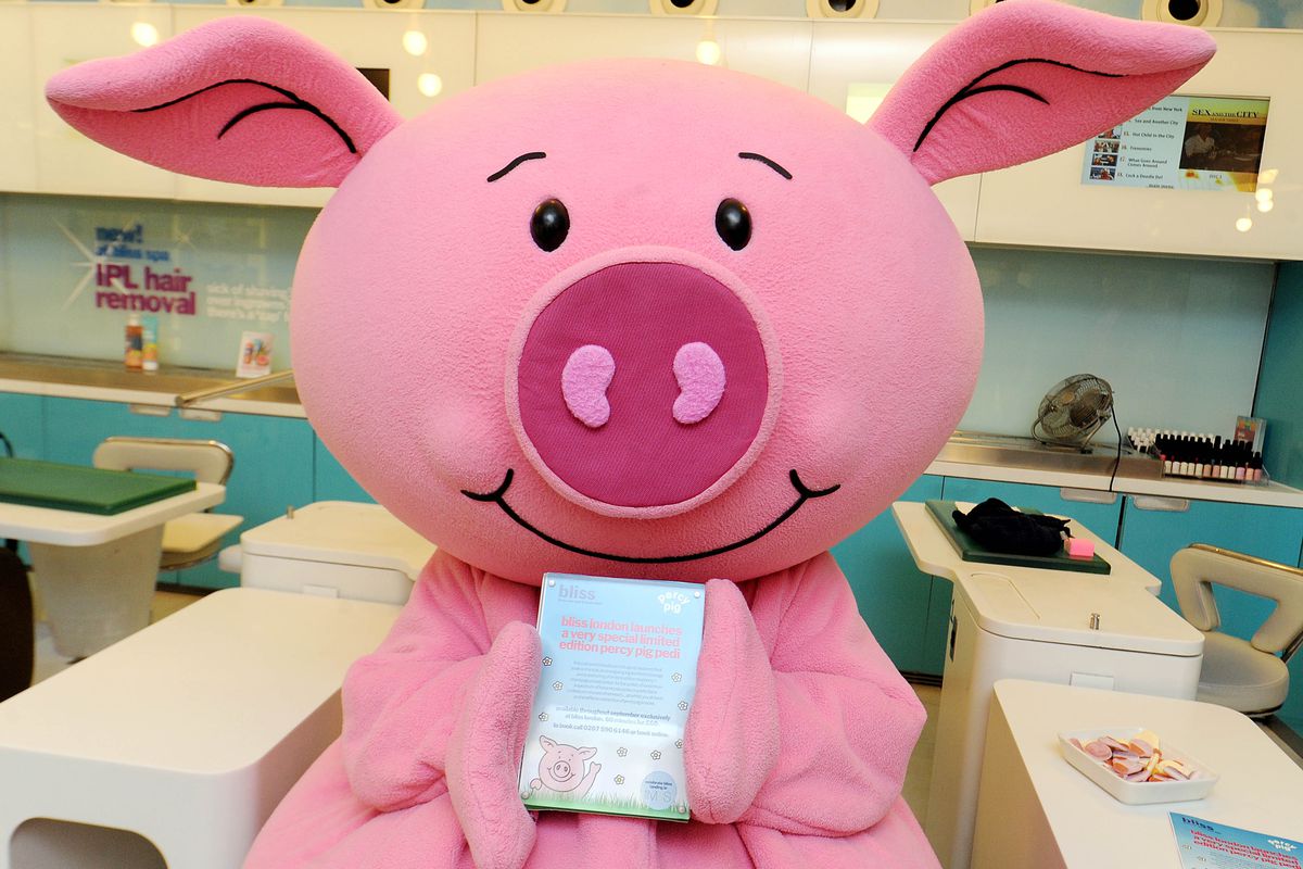 Bliss Spa Launch Of A Limited Edition Percy Pig Pedi
