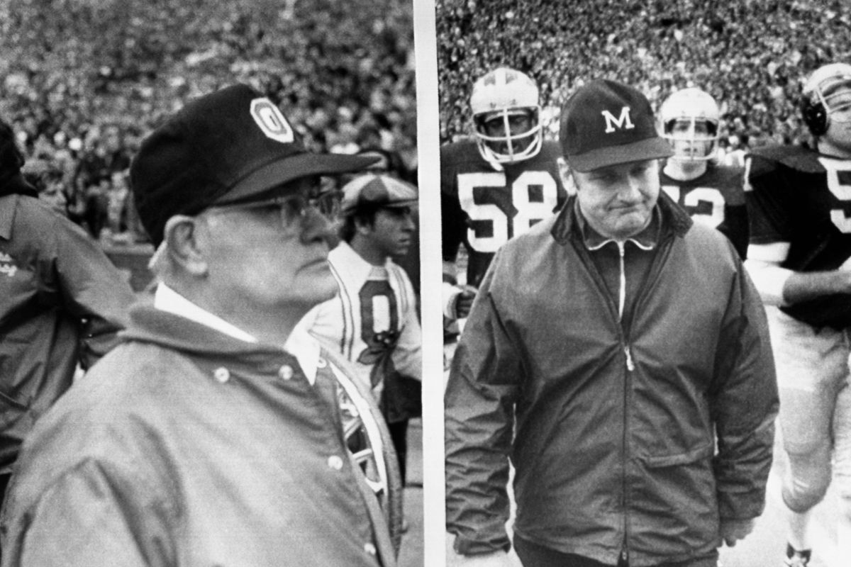 Woody Hayes and Bo Schembechler