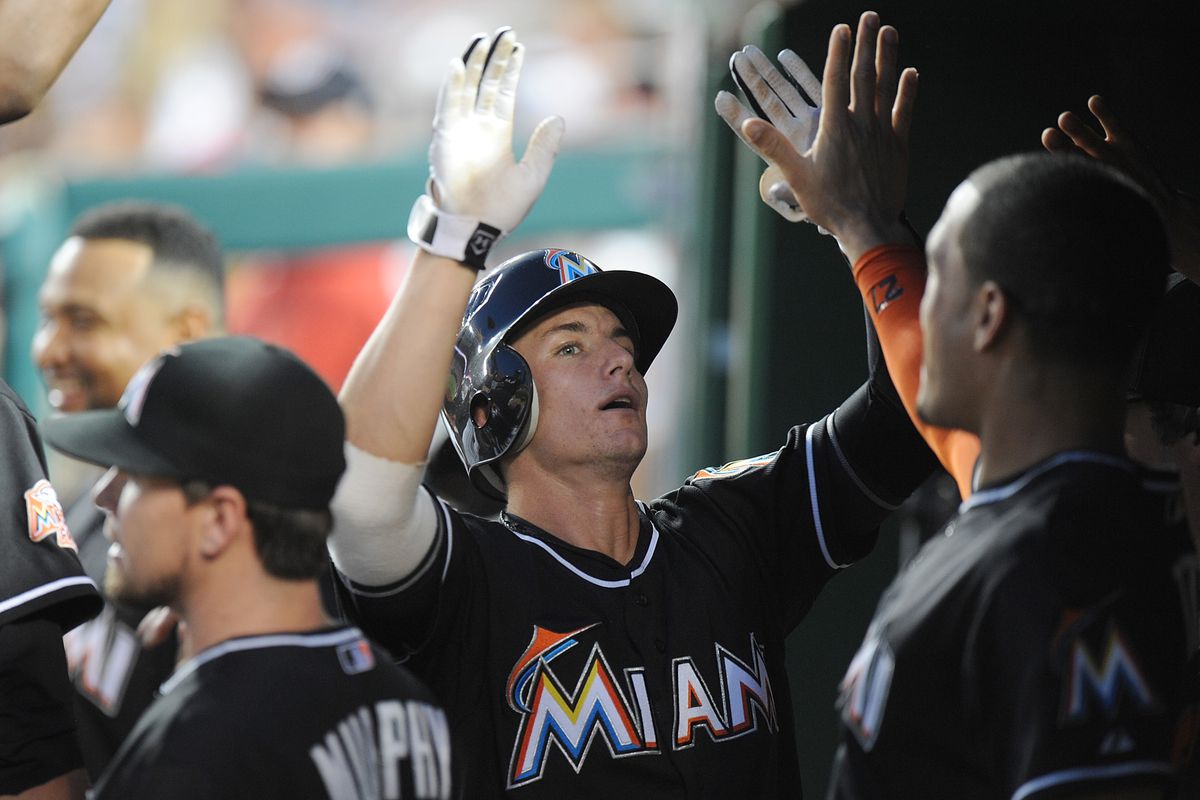 The Miami Marlins are looking for a lot of celebration and success from Rob Brantly in 2013 and beyond.