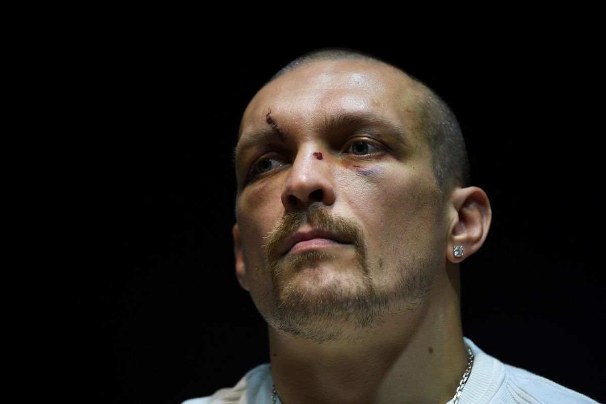 Usyk had traveled back to Ukraine to aid in the defense of his country amidst the Russian invasion.